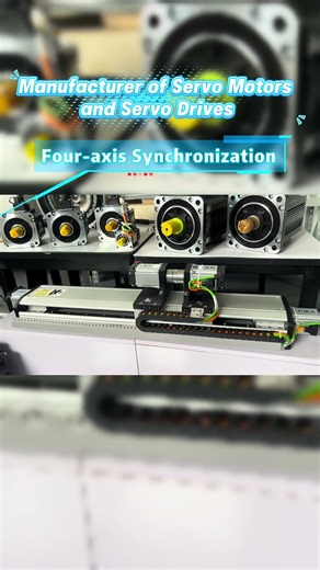 Servo Motor Back-to-Back Test Demo 🔧 #servo #automatedsolutions #industrialequipment #servomotors