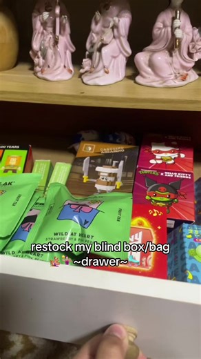 Exciting Blind Box Unboxing and Drawer Restock