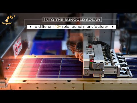 Solar panel production process-string welding