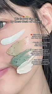 This is your sign to try these wash off masks! Which one are you picking? 🍅🍡🍃🌾 #koreanfacemasks #claymask #koreanclaymask #fully #greentomato #fullymask #arencia #arenciacleanser #arenciamochicleanser #boj #beautyofjoseonricemask #bojricemask #axisy #axisymugwortmask #viralskincare #koreanskincare #kbeauty #styelkorean #stylekorean_global | StyleKorean