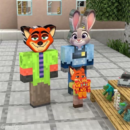 The boy Nick Wilde gave his toy to the boy Bogo and the ending!