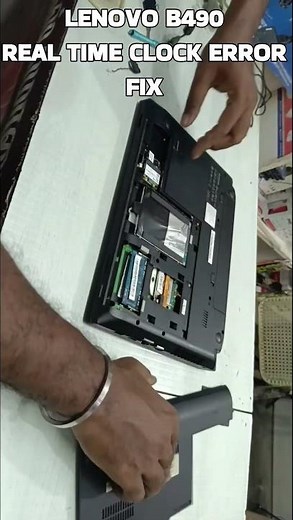Real time clock error fix #realtime #realtimeclock #laptoprepair #shortsfeed #shortvideo #trending