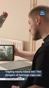 190K views · 62 reactions | Vaping as a teenager left Ewan Fisher unable to walk with a 20% chance to live #itvnews | ITV News | Facebook