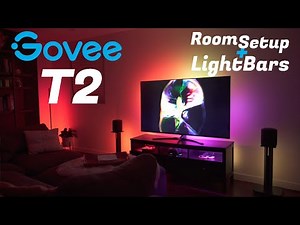 Govee Envisual TV T2 + light bars immersion setup