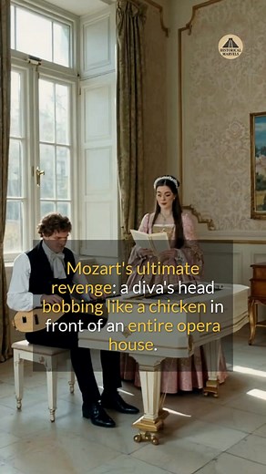 Mozart composed a challenging aria to playfully mock a singers distinctive performance habit.#historyfacts #classicalmusic | Historical Marvels