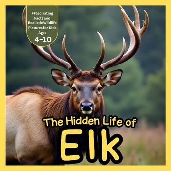 The Hidden Life of Elk | Animal Facts and Realistic Wildlife Pictures for Kids