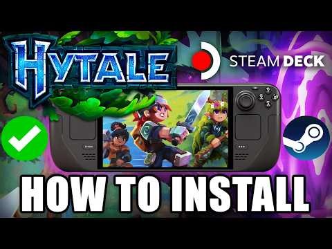How to Play Hytale On Steam Deck (SteamOS) - EASY FAST Setup Guide