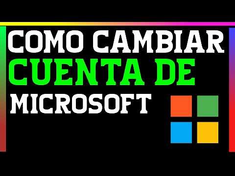 HOW TO CHANGE my MICROSOFT ACCOUNT on my PC ✅