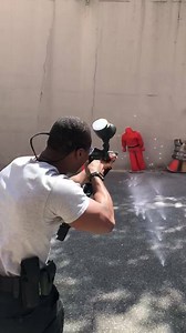 1.8K views · 82 reactions | A Detention Officer training to become a member of the Special Response Team practices with the Pepperball Launching System. | Forsyth County Sheriff's Office | Facebook
