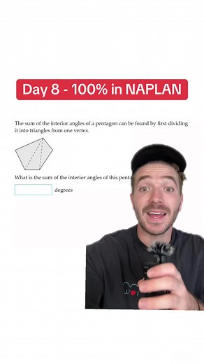 Calculating Interior Angles of a Pentagon in NAPLAN