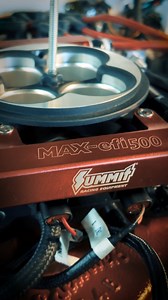 7.8K views · 47 reactions | Upgrade your classic ride! Watch as we swap a '64 Barracuda’s carb for a Summit Racing Max EFI system—smoother starts, better performance, and modern reliability. Watch the full DIY conversion on YouTube! #fuelinjection #EFI #su#summitracing | Summit Racing Equipment | Facebook