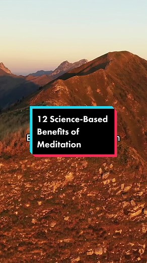 12 science-based benefits of meditation 🧘🏻 #meditation #yoga #love #mindfulness #spirituality #healing #peace