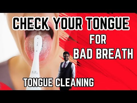 How to clean your Tongue/Tongue cleaning tips/Best tongue cleaner