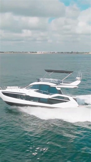 Galeon 480 Fly Boat Test: Three Decks of Innovation in 47'