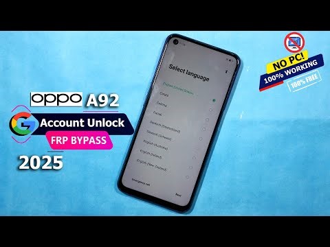 HOW TO OPPO A92 FRP BYPASS QUICK SHARE NOT WORKING 🆕( NO PC! ) 2025 🔥 OPPO A92 QUICK SHARE NOT OPEN