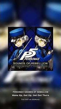 PERSONA5 SOUNDS OF REBELLION - Wake Up, Get Up, Get Out There 🎵 #videogamemusic #shorts