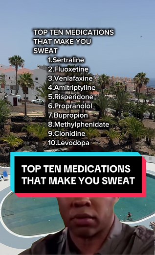 Top 10 Medications That Increase Sweating