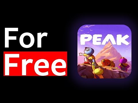 How to get PEAK for Free! PEAK Free Download for Steam!