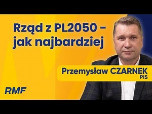 Przemysław Czarnek w Porannej rozmowie w RMF