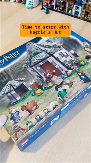 Time to build Hagrid's Hut 🛖