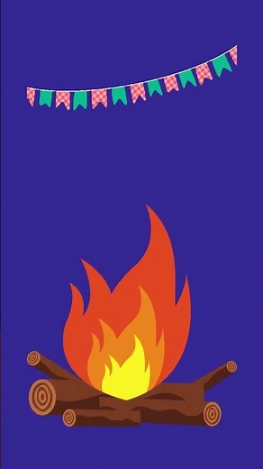 Festa Junina- Pula Fogueira #infantil