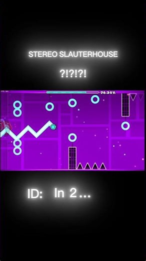Stereo Slaughterhouse?!?!? #gd #geometrydash