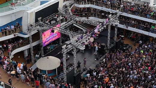 Carnival Magic Shiprocked 2025 party. | Carnival Cruise FUN