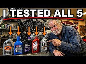 I Tested Amsoil, Royal Purple, Syn3, Valvoline & Mobil 1 in One Harley Engine (The Truth)