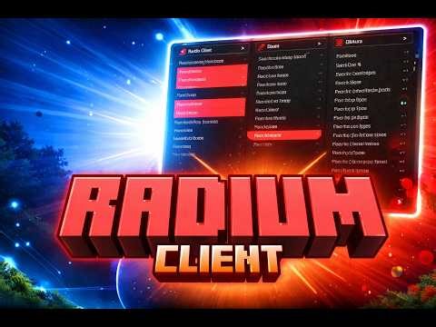 Radium client CRACKED!