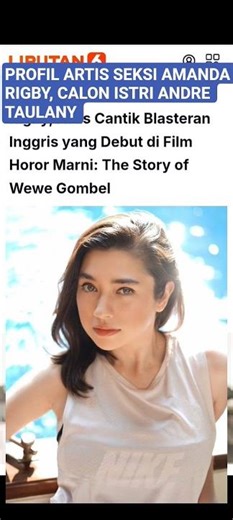 PROFIL ARTIS SEKSI AMANDA RIGBY CALON ISTRI ANDRE TAULANY