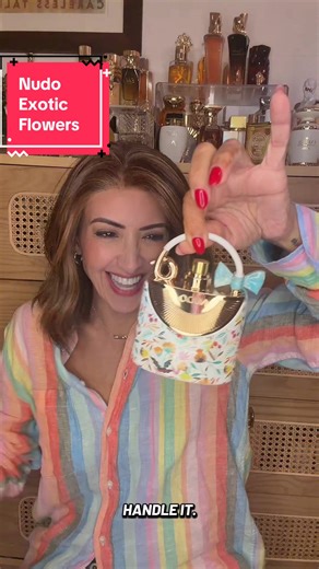 Nudo Exotic Flowers by Fragrance World was launched in 2024. Top notes are Red Fruits, Pink Pepper and Black Pepper middle notes are Cognac and Hedione base notes are Tobacco and Vanilla. Don’t let this bottle fool you, she is not sweet and demure, she is sexy with that tabacco. she is sneaky @Fragrance World #perfumetiktok #perfumecollection #perfumereview #عطر #perfume