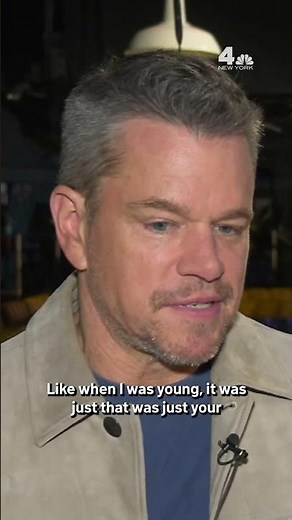 Matt Damon shares which movie is the HARDEST one he's ever done | NBC New York