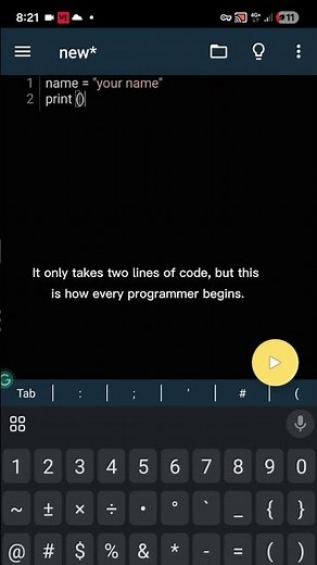 Print Your Name in Python 🔥 | Day 1