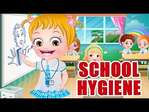 Baby Hazel School Hygiene | Fun Game Videos By Baby Hazel Games