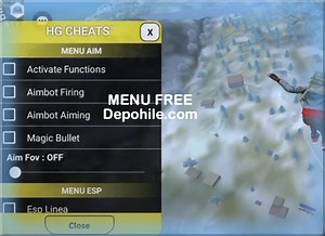 Free Fire 1.109 HG Menu Aimbot ESP Hilesi Mod Apk İndir 2025