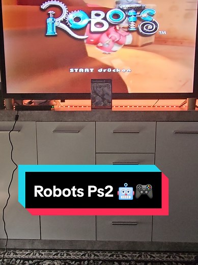 Robots Ps2 🤖🎮 #Childhood #Nostalgie #retro #retrogaming #games #tv #ps2 #playstation2 #robots #roboter #robot #Kindheit #2005 #Game #intro