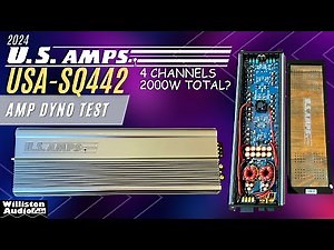 The Four Channel Class AB Monster from U.S. Amps - USA-SQ442 Amp Dyno Test and Review