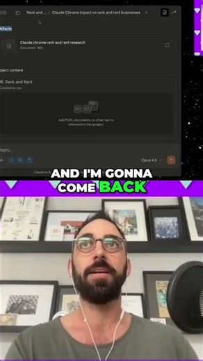 Unlock AI Power: Claude Chrome's Impact on Rank & Rent Business #shorts