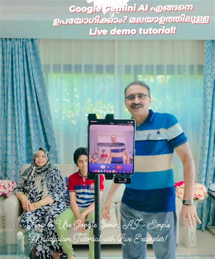‏‎In this Malayalam tutorial, you’ll learn how to use Google Gemini...