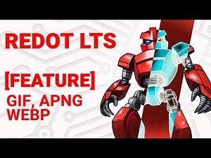 How to use GIFs and APNGs in Redot LTS