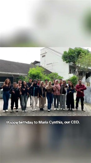 Happy birthday to Maria Cynthia, our CEO and the highest leader of the company - 5 Februari 2026.
