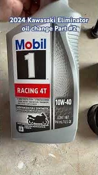 2024 Kawasaki Eliminator oil change part #2 #kawasakieliminator #oilchange