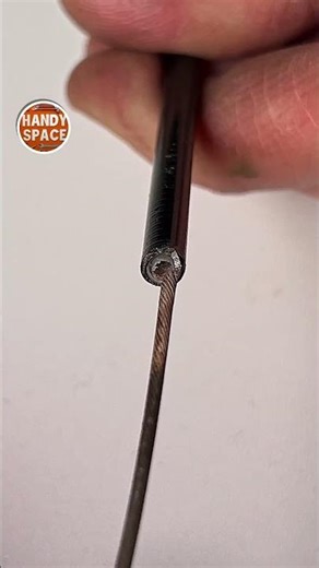 No Way! Bike Cable Hack with Drill and Heat! #bike