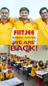 We Are Back - Stronger Than Ever! For 20 years, FIITJEE Ranchi has been the backbone of countless success stories - from IITs and NITs to Olympiads and beyond. Though there was a pause, our purpose never wavered. We’re back with the same passion and a renewed commitment to excellence. The legacy continues - and the future looks brighter than ever. #FIITJEERanchi #RanchiEducation #FIITJEE #Ranchi #Jharkhand | Fiitjee Ranchi
