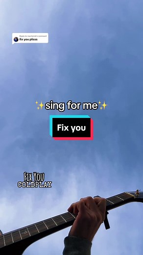 Fix You Coldplay Karaoke - Sing Along with Guitar