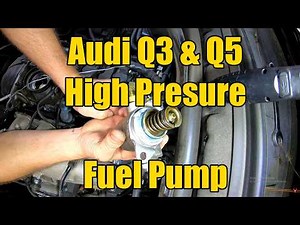 Audi Q5 High Pressure Fuel Pump & Battery Replacement