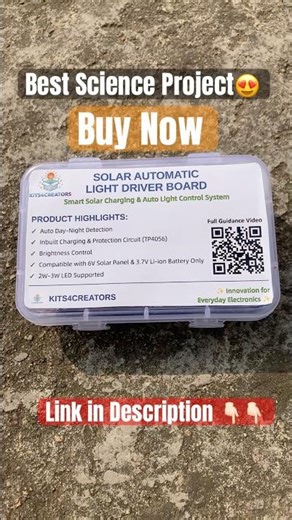 Solar Automatic Light Circuit #scienceproject #schoolproject #diy #diyproject #electronicsproject