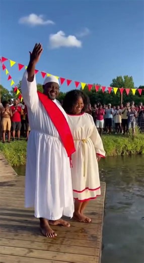 Double Baptism Chaos! When the River Has Other Plans 💦”