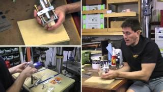 #95 - Foredom Inlay Router Guide Ring Base Adapter