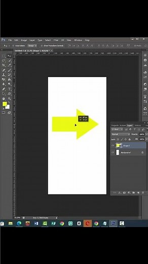 Add Arrow Shape in Photoshop